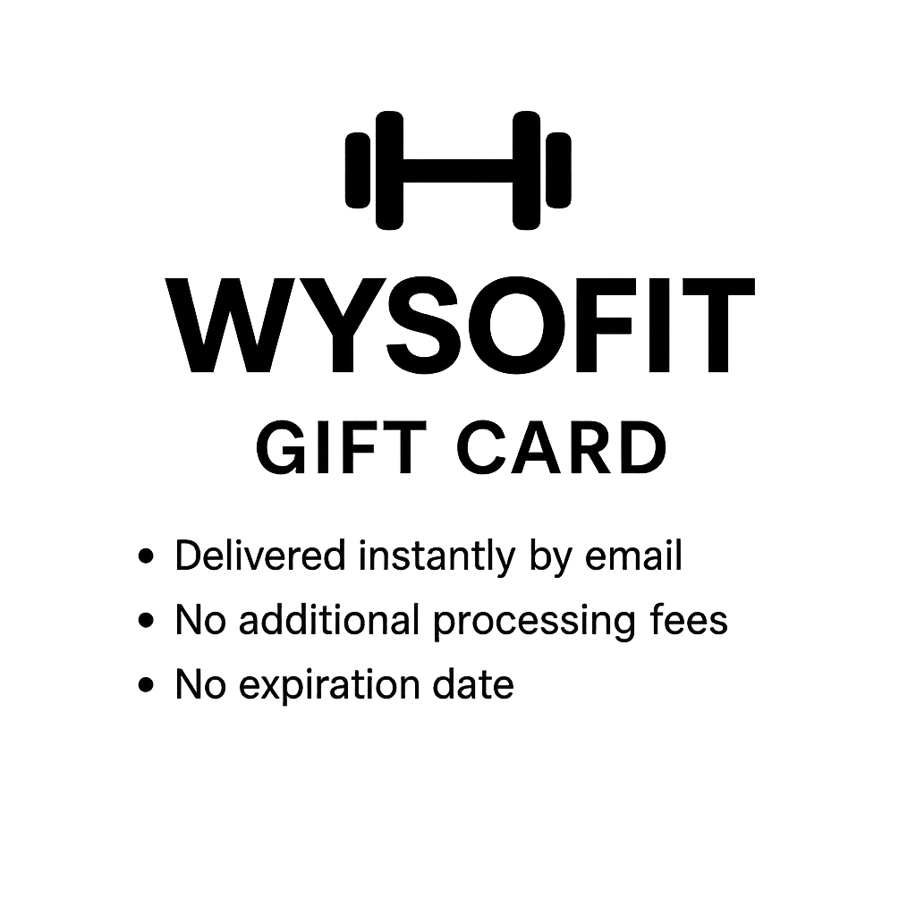 WYSOFIT gift card